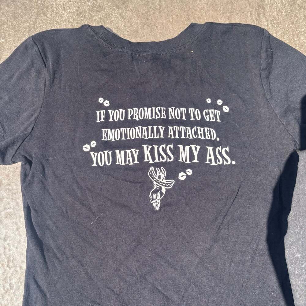 funny black vintage tshirt donkey